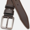 Borsa Leather Ремінь  V1125FX18-brown чоловічий шкіряний коричневий під джинси - зображення 2