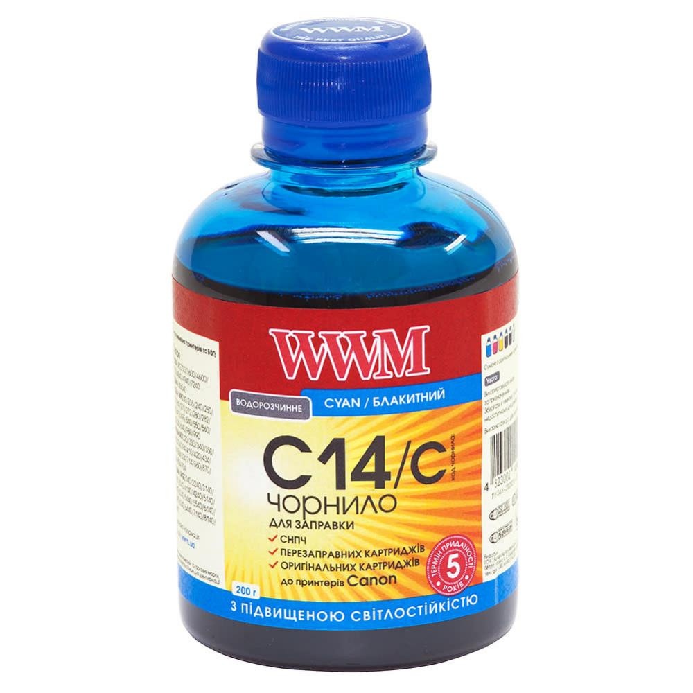 WWM Чернила Canon CLI-451C/CLI-471C Cyan 200 г (C14/C) - зображення 1