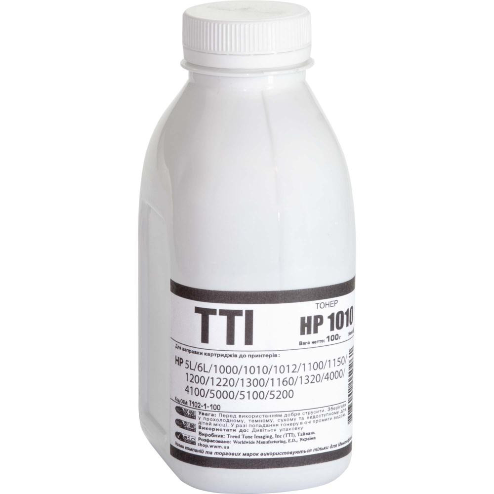 TTI Тонер для HP LJ 1010/ 1200/ P2015 100г (T102-1) - зображення 1