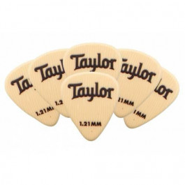 Taylor Guitars 351 Dark Tone Picks 1.21 mm, Ivoroid, 6 Pack