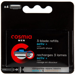Cosmia Змінні картриджі  3 Activ +, 4 шт.