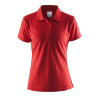 Craft Футболка жіноча Polo Shirt Pique Classic Woman S Червоний - зображення 1