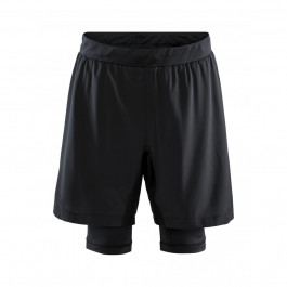 Craft Шорти чоловічі Spartan 2-in-1 Shorts Man XL Чорний