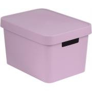 Curver Коробка c кришкою  Інфініті 17л -04743 колір рожевий (04743-х51)