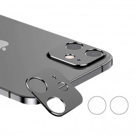 Epik Захисна рамка зі склом на задню камеру  Screen Saver для Apple iPhone 12 black