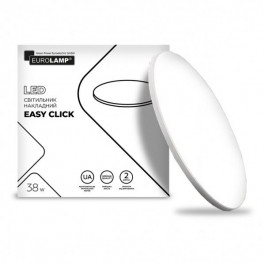   EUROLAMP Світильник світлодіодний  Easy Click 38 Вт білий 4000 К LED-NLR-38W(T)