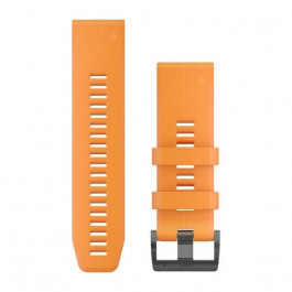   Garmin Ремешок для  Fenix 5X Plus 26mm QuickFit Spark Orange Silicone (010-12741-03)