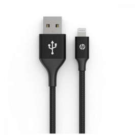 HP USB 2.0 AM - Lightning DHC-MF100 2m Black (DHC-MF100-2M)