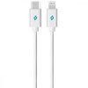 TTEC USB Type-C to Lightning 1.5m White (2DKM04B) - зображення 1