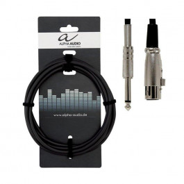 Gewa Кабель мікрофонний Alpha Audio XLR(п) x mono jack (9м) G-190070