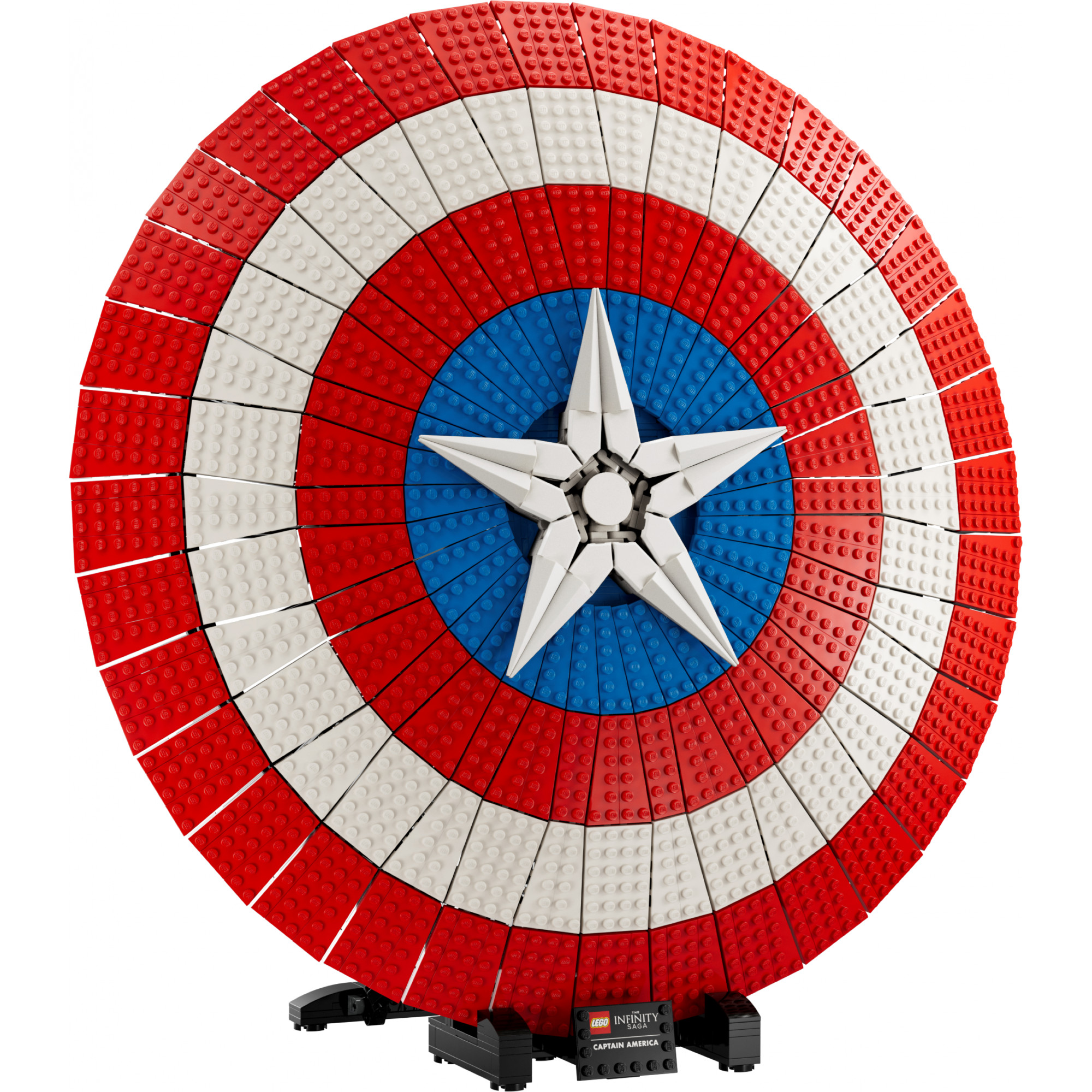 LEGO Marvel Щит Капітана Америка (76262) - зображення 1
