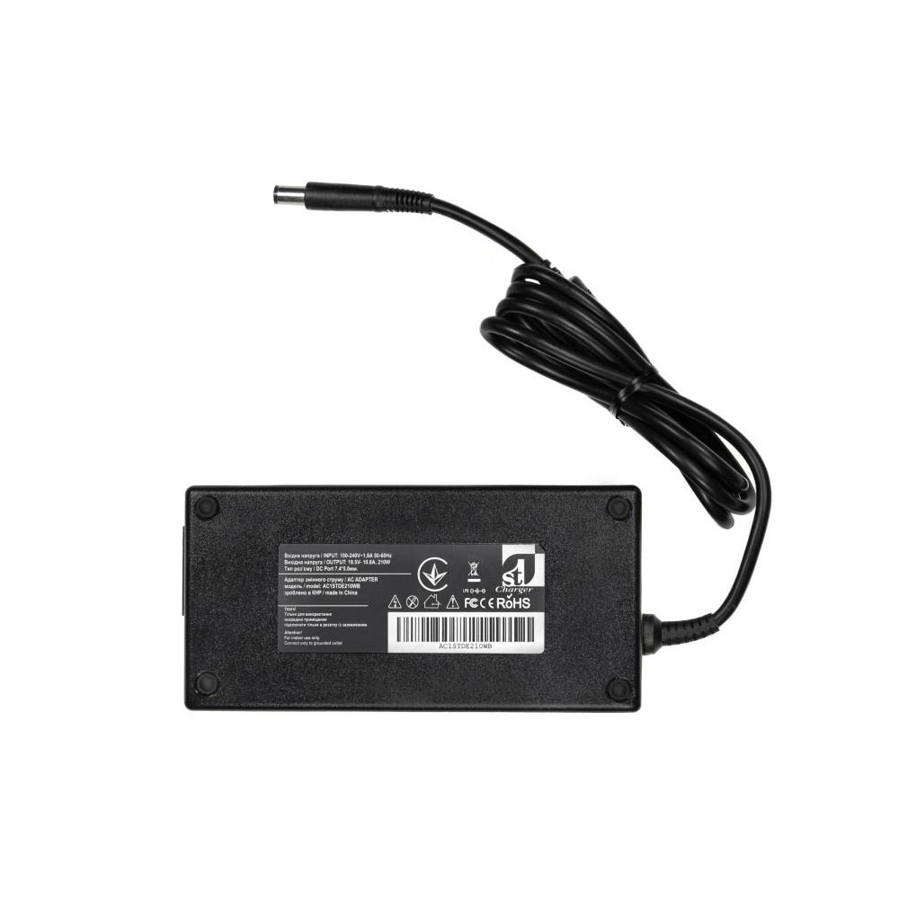 1StCharger Dell 19.5V 210W 10.8A 7.4х5.0мм (AC1STDE210WB) - зображення 1