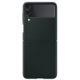 Samsung Z Flip3 Leather Cover Green (EF-VF711LGEG)