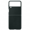 Samsung Z Flip3 Leather Cover Green (EF-VF711LGEG) - зображення 4