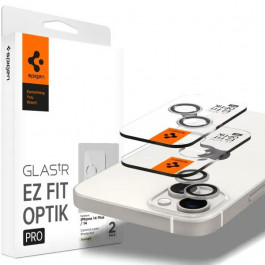 Spigen Optik.tr EZ FIT Camera Protector 2-pack iPhone 14/14 Plus Starlight (AGL05604)