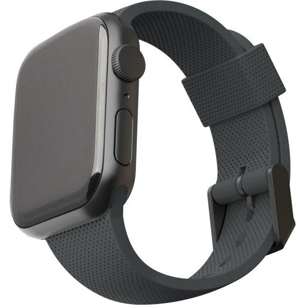 URBAN ARMOR GEAR Ремешок  для Apple Watch 44/42 Dot Silicone Black (19249K314040) - зображення 1