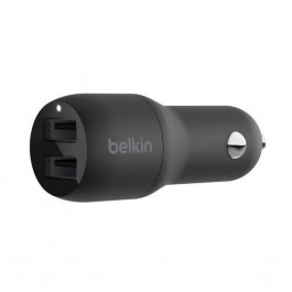Belkin Boost Up Charge Dual USB-A Car Charger 24W (CCB001BTBK)