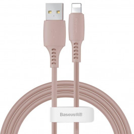   Baseus Colourful USB Cable to Lightning 2.4A 1.2m Pink (CALDC-04)