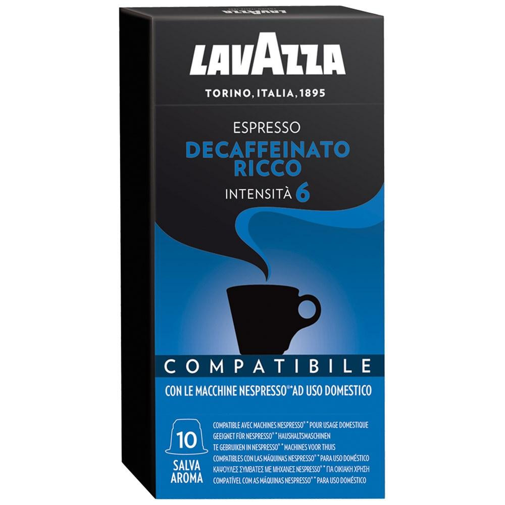 Lavazza Decaffeinato Ricco в капсулах 10 шт - зображення 1