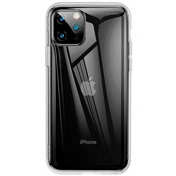 Baseus Safety Airbags Case for iPhone 11 Pro Transparent Black (ARAPIPH58S-SF01) - зображення 1