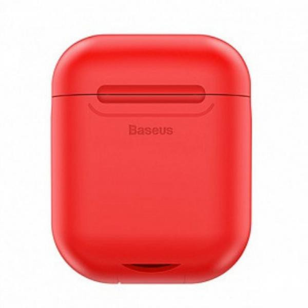 Baseus Кейс для навушників  Wireless Charger Red for AirPods (WIAPPOD-09) - зображення 1