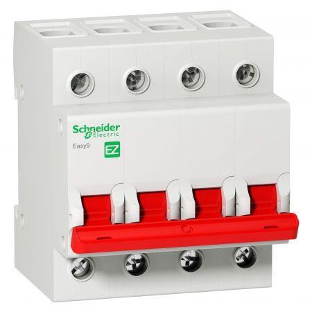 Schneider Electric EZ9 4Р, 400В, 100А (EZ9S16491) - зображення 1
