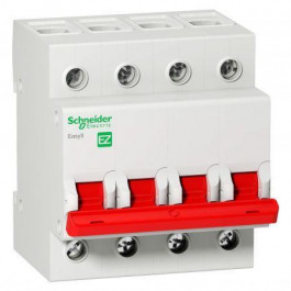 Schneider Electric EZ9 4Р, 400В, 100А (EZ9S16491)
