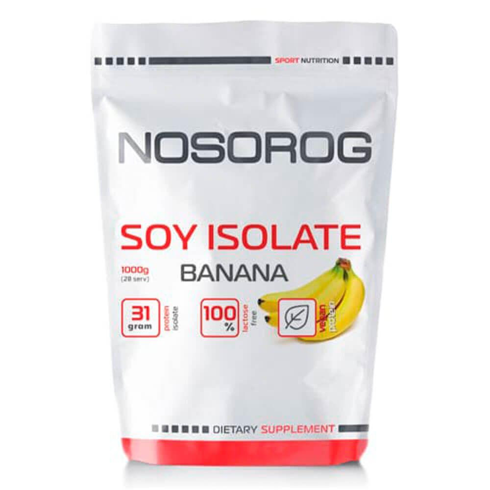 Nosorog Soy Isolate Protein 1000 g /28 servings/ Banana - зображення 1
