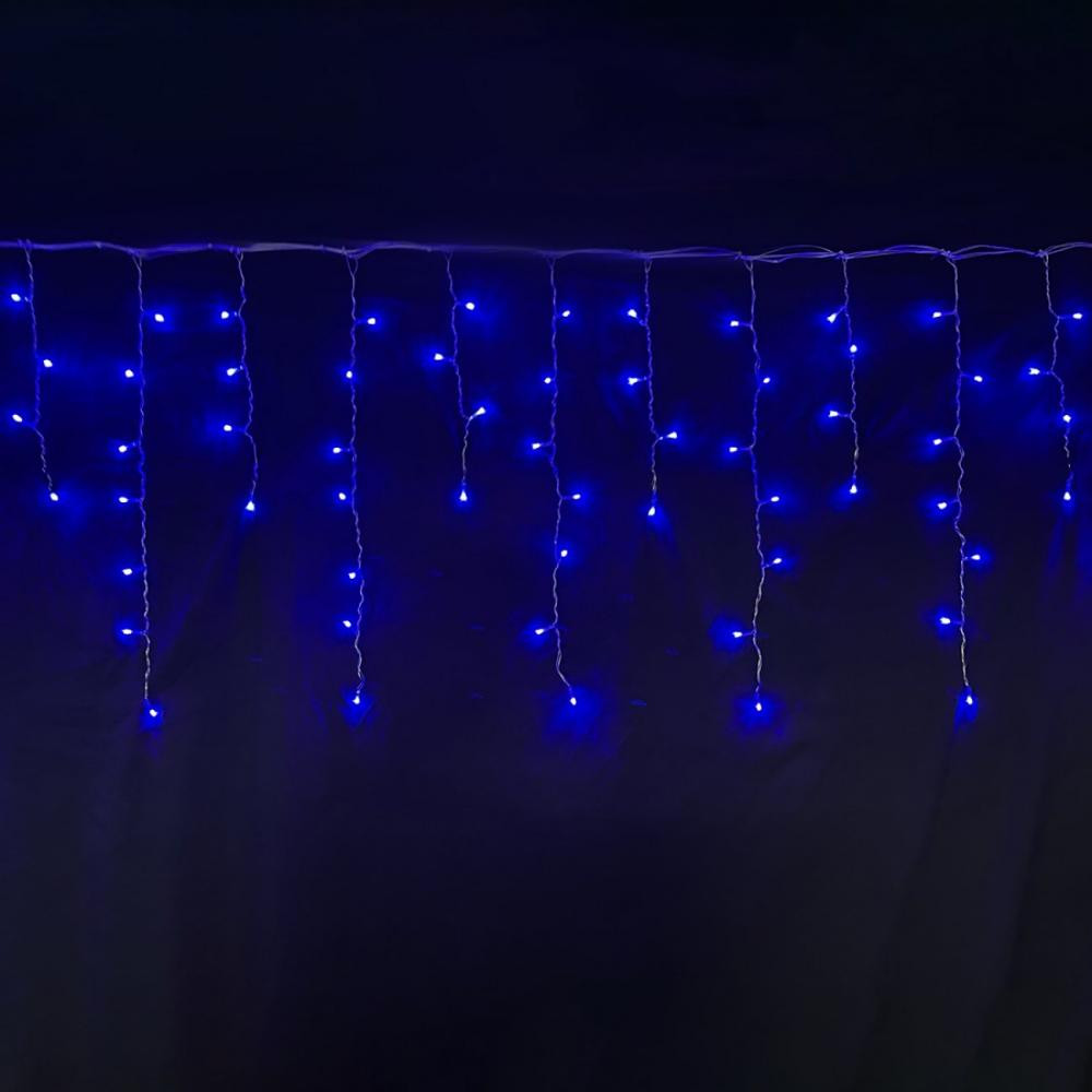 YES! Fun Novogodko бахрома 83 LED, синя, 2,1*0,7 м, 8 режимів (973772) - зображення 1