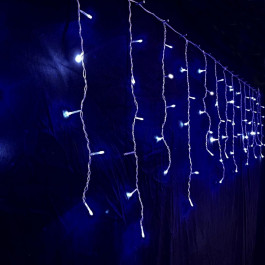 YES! Fun Novogodko бахрома 83 LED, синій, 3*0,6 м, мерехтіння (973777)