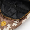 Monsen Чоловіча текстильна тактична сумка-слінг з принтом Піксель -  (22156) - зображення 5