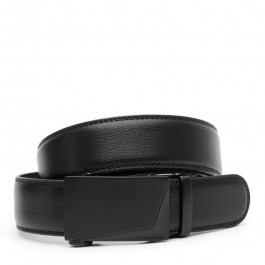 Borsa Leather Чоловічий ремінь  чорний (V1GKX28-black)