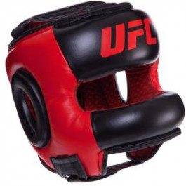 UFC Шлем боксерский с бампером кожаный PRO / размер XL (UHK-75065)