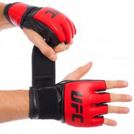 UFC Перчатки для смешанных единоборств MMA Contender / размер L-XL, красный (UHK-69140)