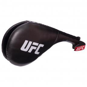 UFC Ракетка для тхэквондо двойная PRO, черный (UCP-75346) - зображення 1