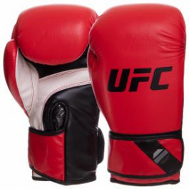 UFC Перчатки боксерские PRO Fitness / размер 18oz, красный (UHK-75111)