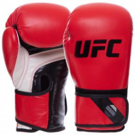 UFC Перчатки боксерские PRO Fitness / размер 12oz, красный (UHK-75031)
