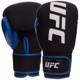 UFC Перчатки боксерские PRO Washable / размер L, синий (UHK-75016)