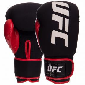 UFC Перчатки боксерские PRO Washable / размер L, красный (UHK-75012) - зображення 1