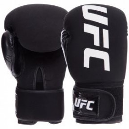 UFC Перчатки боксерские PRO Washable / размер L, черный (UHK-75008)