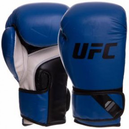 UFC Перчатки боксерские PRO Fitness / размер 18oz, синий (UHK-75114)