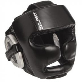 Zelart Шлем боксерский с полной защитой BO-1355, размер XL, черный