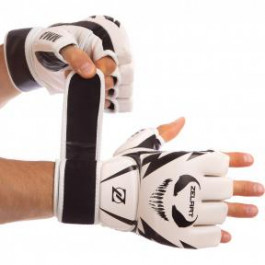 Zelart Перчатки для смешанных единоборств MMA BO-1374, размер XL, черный/белый