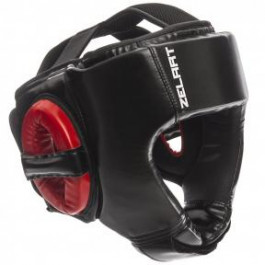 Zelart Шлем боксерский открытый BO-1349, размер XL, черный