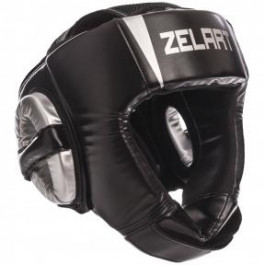 Zelart Шлем боксерский BO-1324, размер XL, черный/серебряный