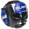 Zelart Шлем боксерский BO-1320, размер XL, черный/синий - зображення 1