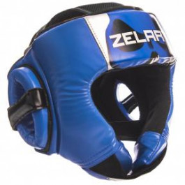 Zelart Шлем боксерский BO-1316, размер XL, черный/синий