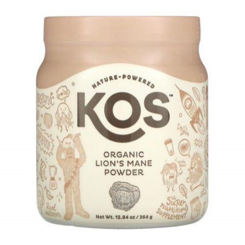 KOS Їжовік гребінчастий  Organic Lion's Mane Powder 364 г - зображення 1