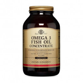   Solgar Омега 3 Omega 3 Fish Oil Concentrate 120 softgels