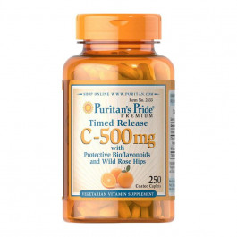   Puritan's Pride Vitamin C-500 mg with Rose Hips Time Release (100 caplets)